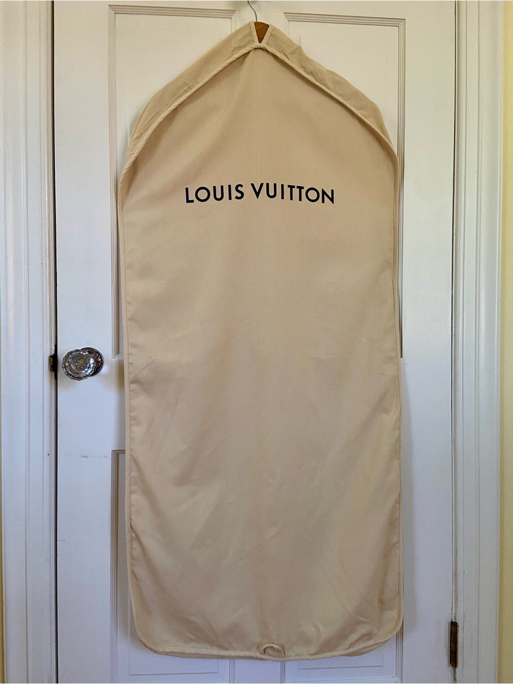 Louis Vuitton Garment Bag Cotton Zippered Excellent Condition